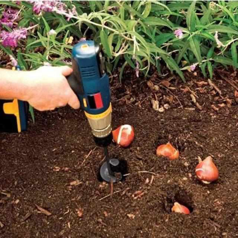 Efficiënte grondboor voor het installeren van planten en hekken - Koolstofstaalconstructie, 45cm grootteoptie