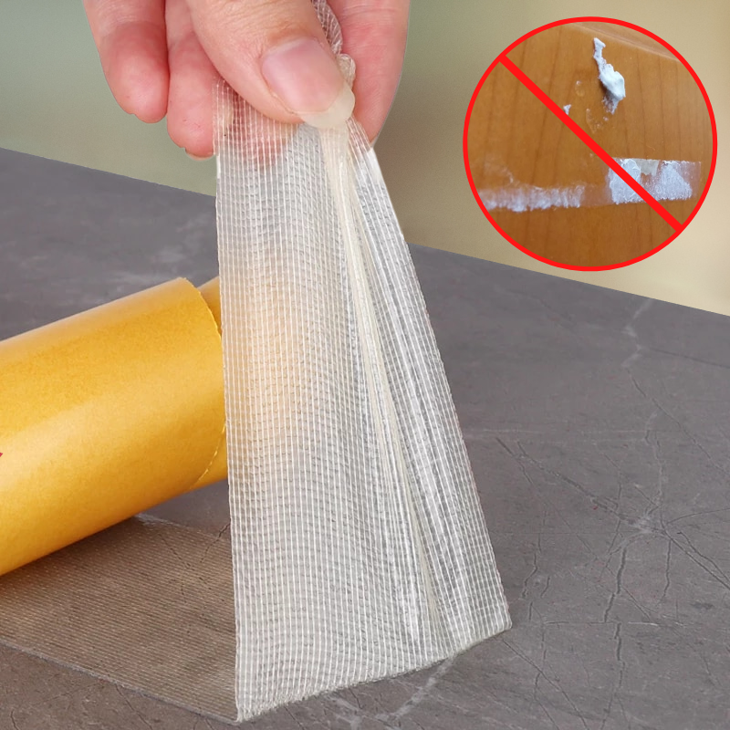 Supertape - Ultrasterke dubbelzijdige tape voor alle oppervlakken | Geen residu, gebruiksvriendelijk, laadvermogen van 9 kg