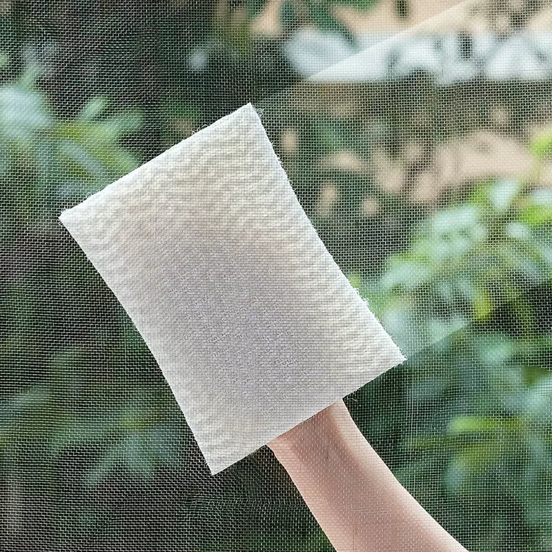 Multifunctionele raamborstel - Herbruikbaar schoonmaakgereedschap voor ramen, kozijnen, spiegels - Lichtgewicht en makkelijk te gebruiken