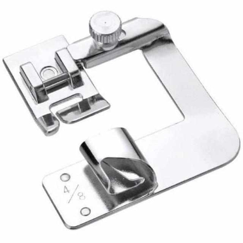 Brede rolzoomvoet-set - 3 roestvrijstalen maten voor perfecte zomen - compatibel met de meeste huishoudnaaimachines