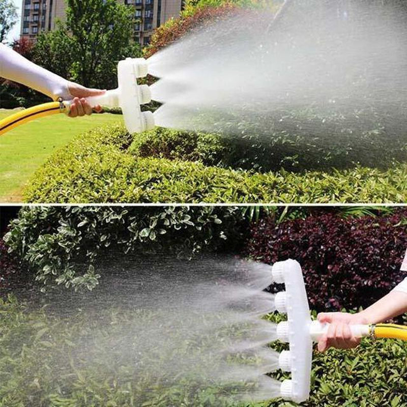 Verstelbare tuinsproeier met 3 of 5 sproeikoppen - ABS Plastic Besproeiingssysteem voor Gezonde Planten