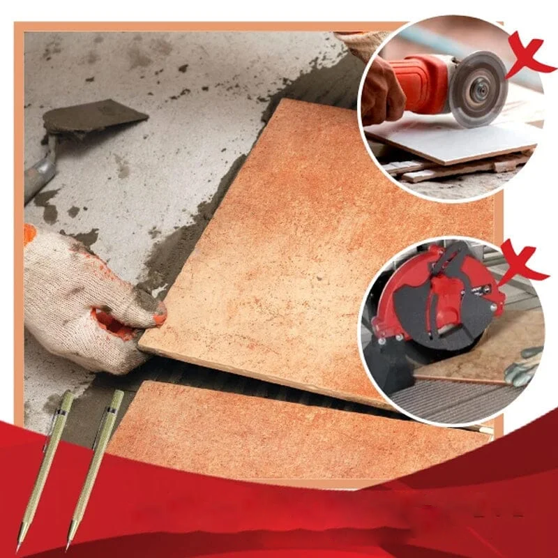Keramische Tegelsnijder Pen Gereedschap - Efficiënt en Eenvoudig Snijden, 2-Pack, Draagbaar Ontwerp voor Beginners en Professionals