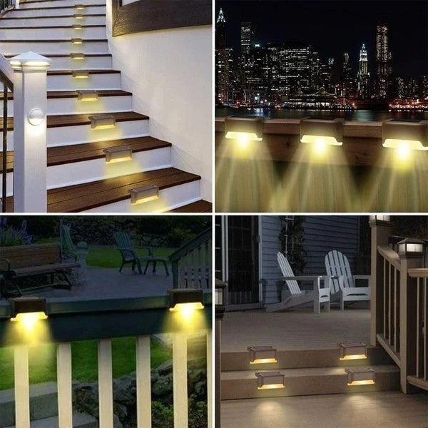 LED-paddenlamp op zonne-energie - weerbestendige buitenlamp met automatische warme verlichting van schemer tot schemering voor tuinen en paden