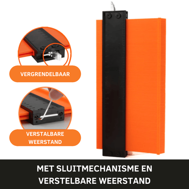 Supersizer Contourmeter - precisie vormduplicator voor doe-het-zelver en houtbewerking