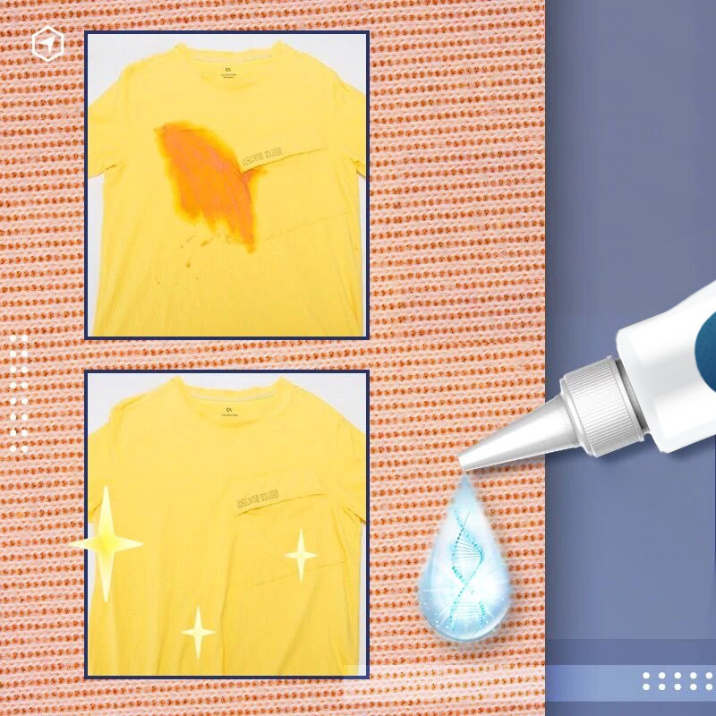 Krachtige vlekverwijderaar voor alle stoffen - 120 ml draagbare oplossing voor snelle vlekverwijdering