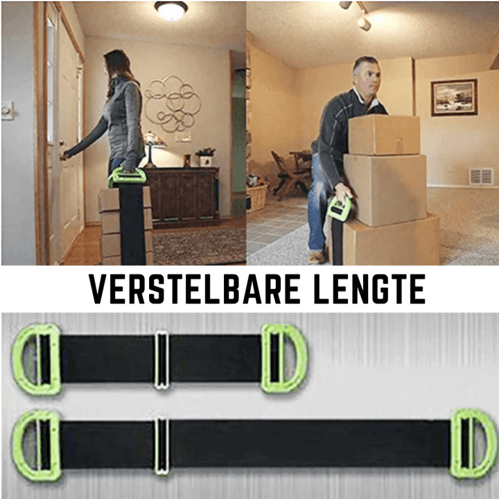 SafePickUp verstelbare tilband - Verhuizer van zware meubels en apparaten