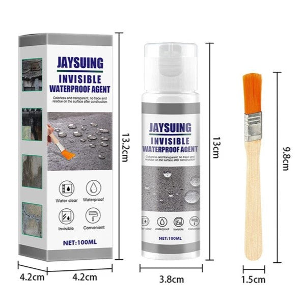 Krachtig waterdicht afdichtingsmiddel en kit voor huishoudelijk en industrieel gebruik - 100 ml, gemakkelijk aan te brengen, sneldrogend