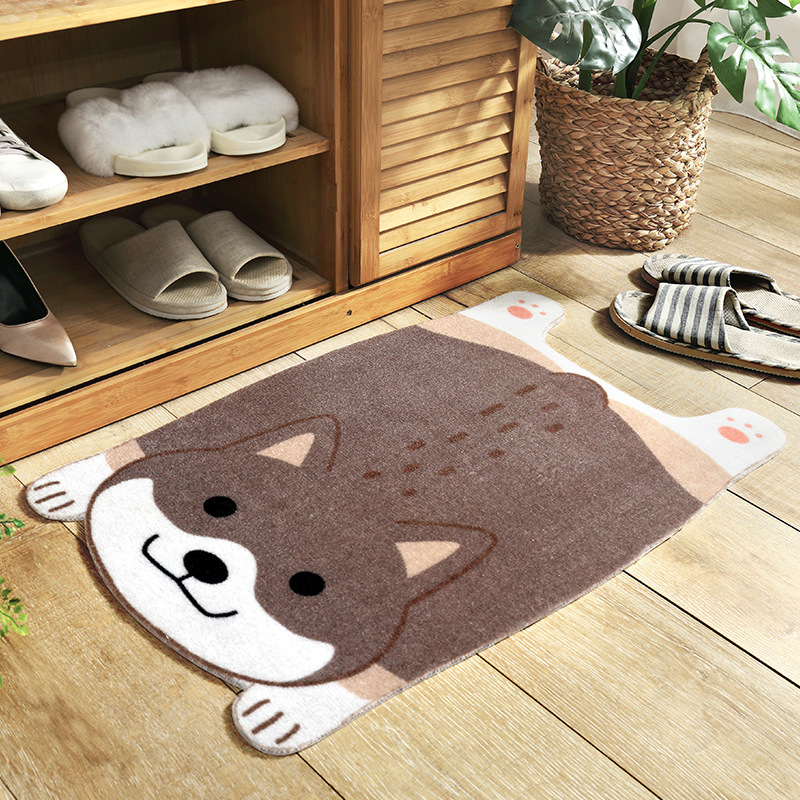 Pawprints Animal Mat – Cute Non-Slip Floor Mat for Cozy, Safe Living Spaces with Easy-Care Design