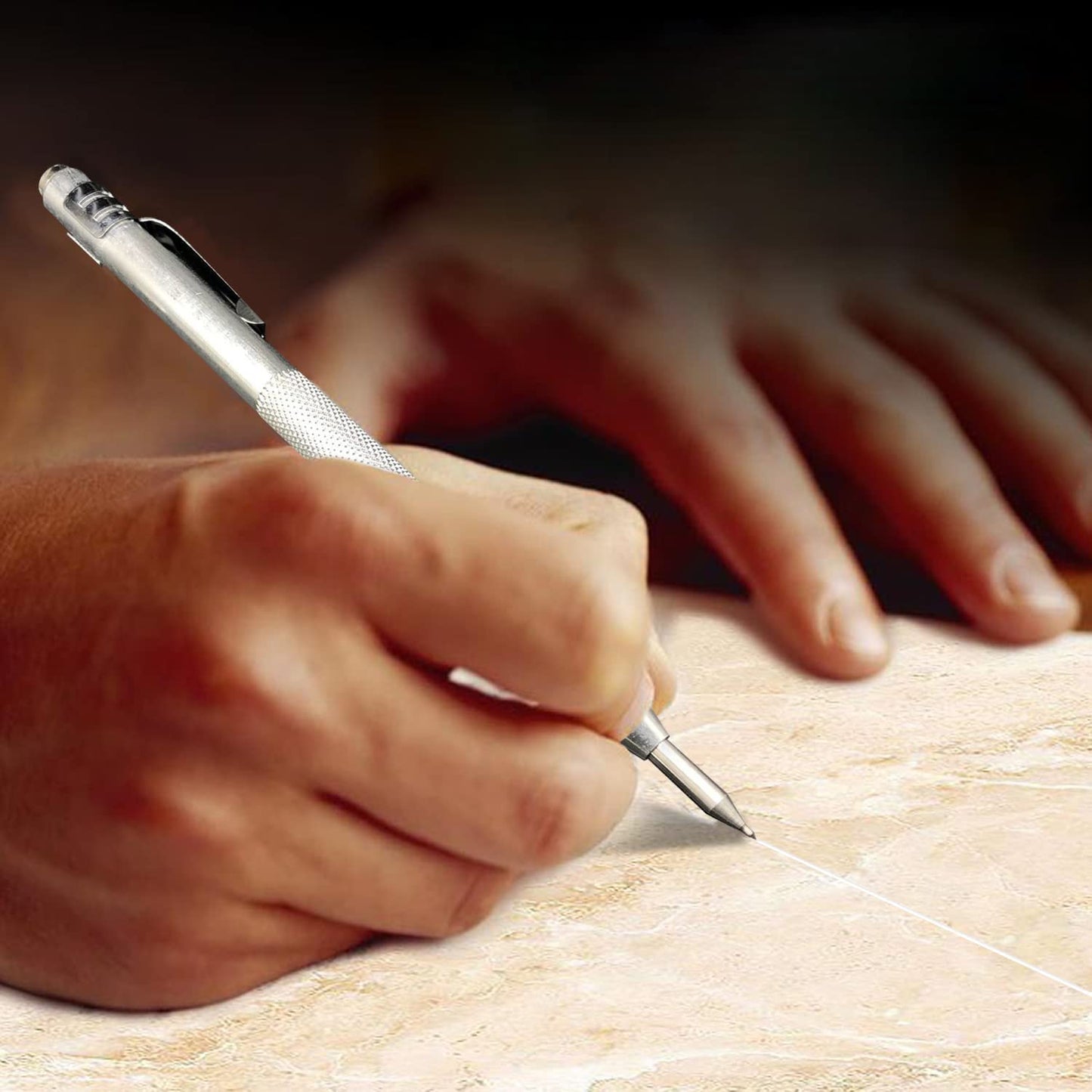 Keramische Tegelsnijder Pen Gereedschap - Efficiënt en Eenvoudig Snijden, 2-Pack, Draagbaar Ontwerp voor Beginners en Professionals