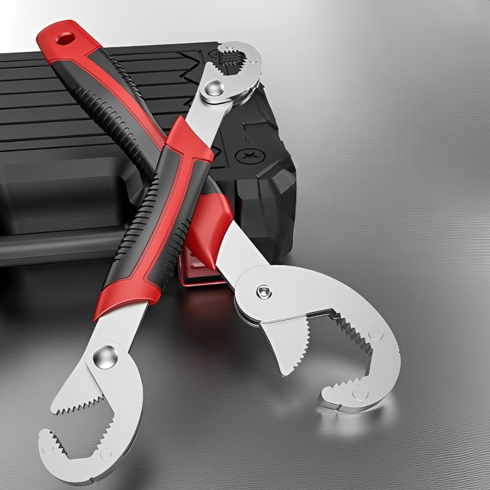 Multifunctionele sleutelgereedschapset met verstelbare mechanismen - duurzaam chroom-vanadiumstaal voor efficiënte huishoudelijke reparaties