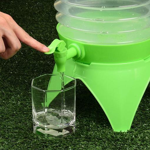 Opvouwbare watertank - 5,5 liter draagbaar BPA-vrij reservoir voor kamperen en buitenactiviteiten
