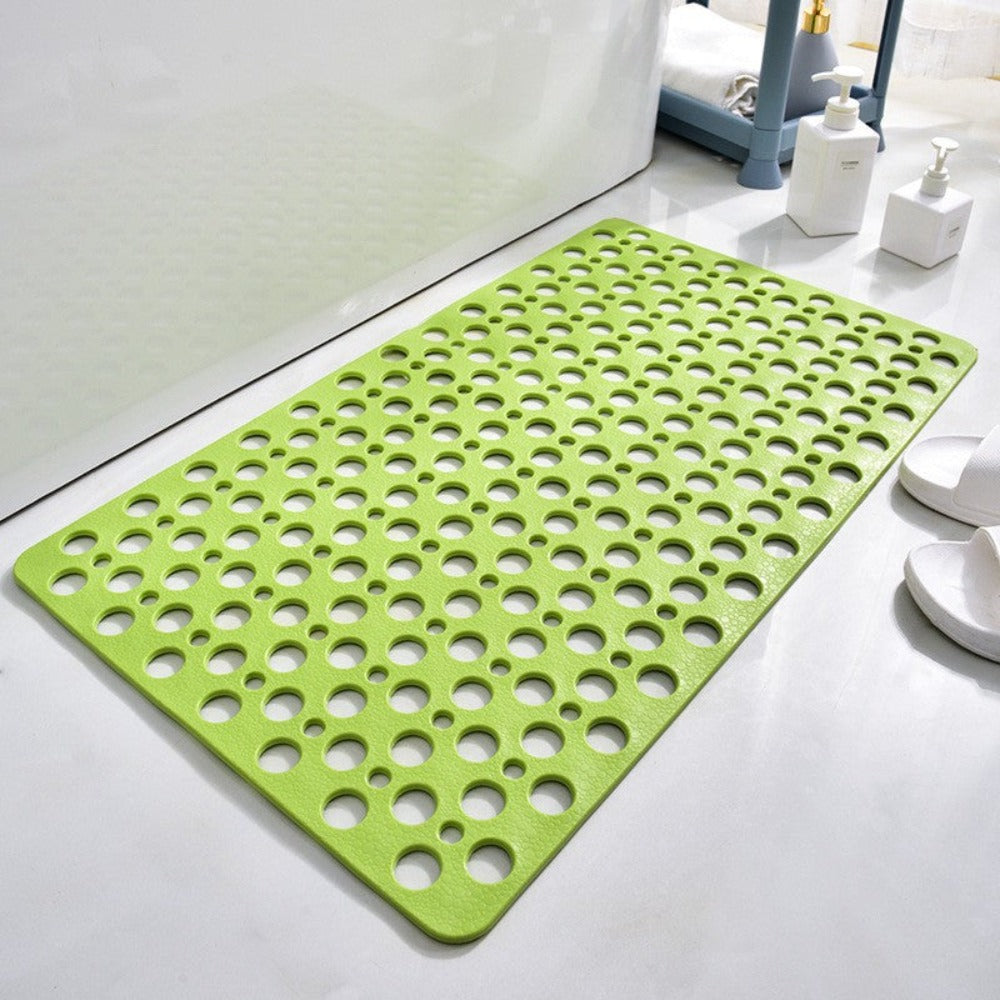 Luxury Anti-Slip Shower Mat – Hygienic, Mold-Resistant Bath Mat with Strong Suction Cups and Quick-Drainage Design