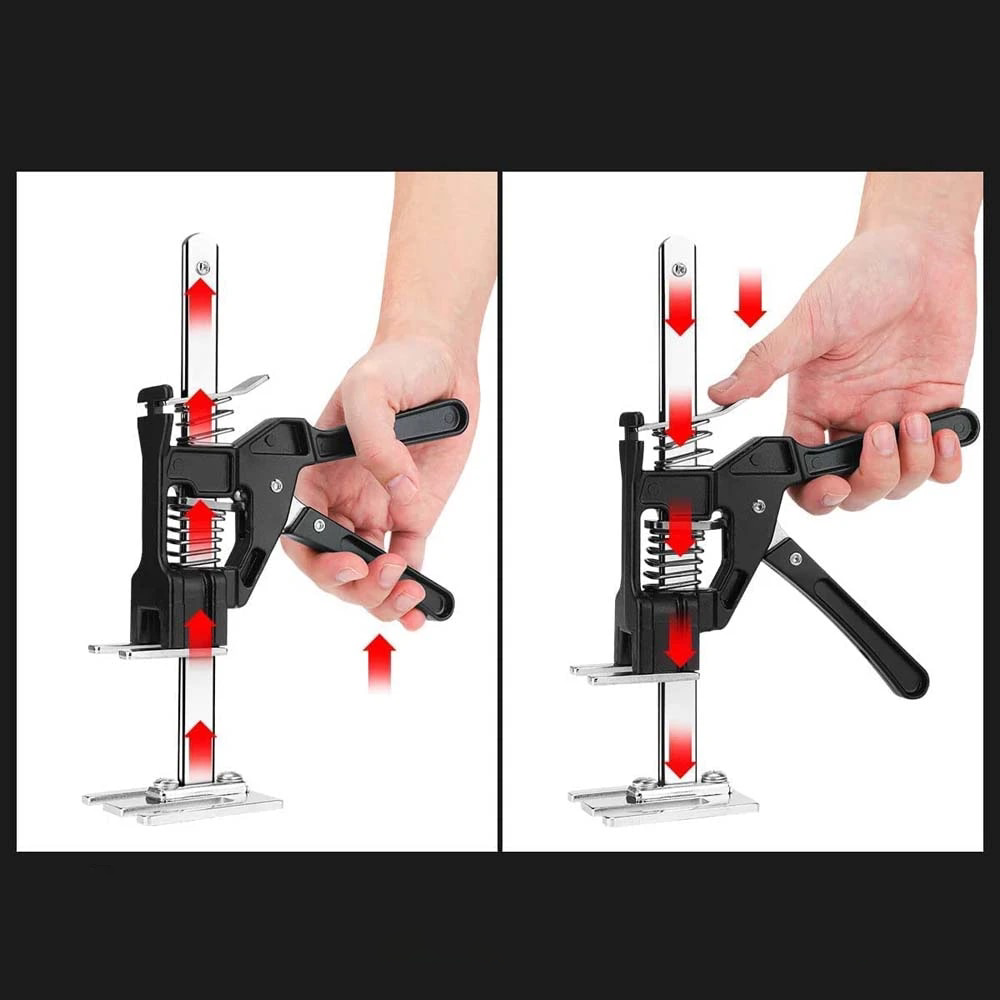Arbeidsbesparend hefgereedschap voor zware voorwerpen - 260 kg draagvermogen, 25 cm hefhoogte, antisliphandgrepen