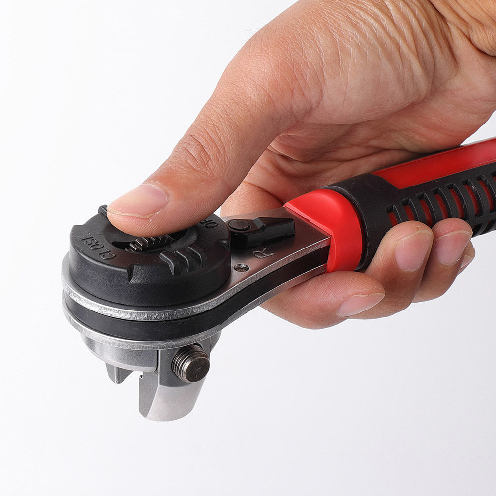 Verstelbare universele ratelsleutel - 16-in-1 Multi-Size gereedschap met anti-slip grip voor thuisreparaties