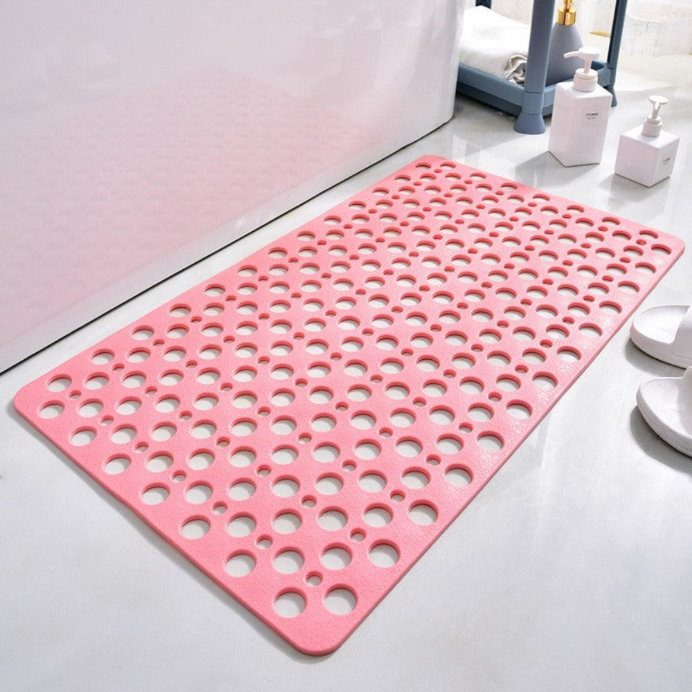 Luxury Anti-Slip Shower Mat – Hygienic, Mold-Resistant Bath Mat with Strong Suction Cups and Quick-Drainage Design