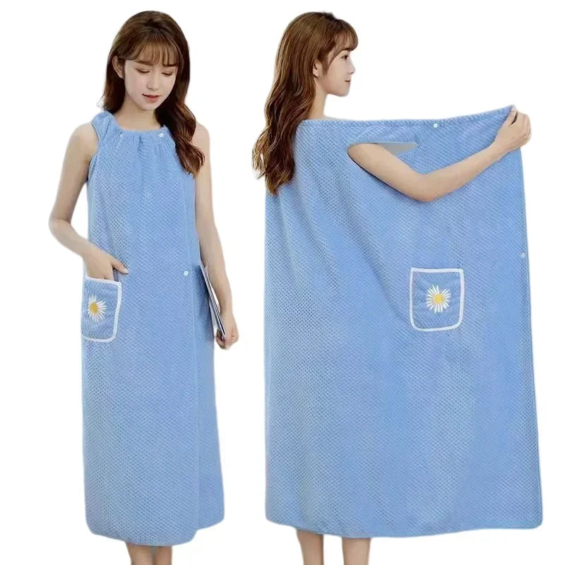 Practical Women's Bath Towel – Quick-Drying, Lightweight, and Portable for Home, Travel, Beach, or Gym Use