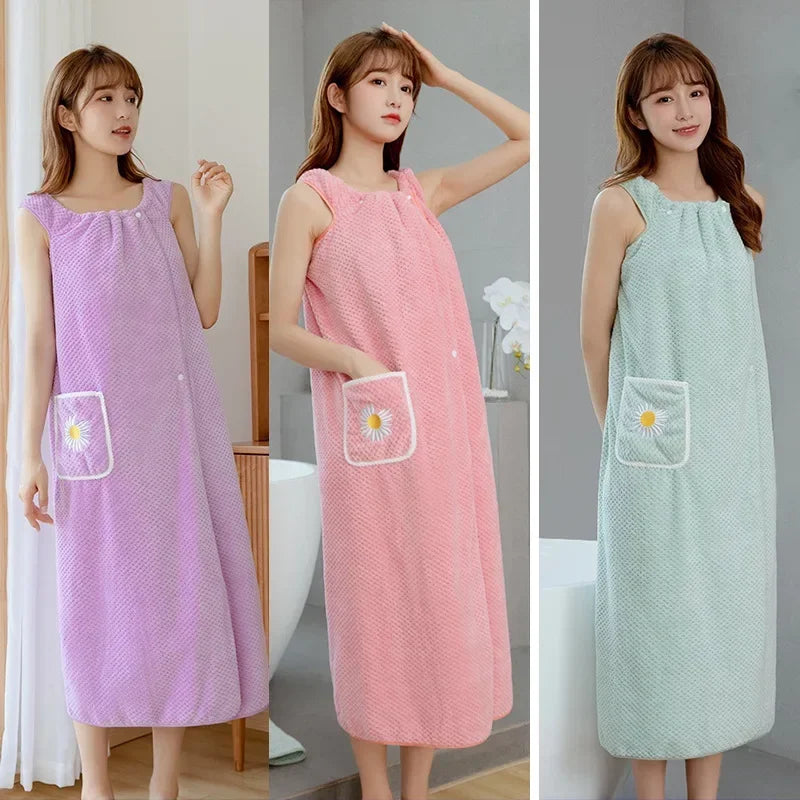 Practical Women's Bath Towel – Quick-Drying, Lightweight, and Portable for Home, Travel, Beach, or Gym Use