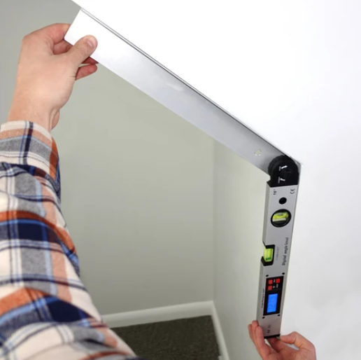 Digitale hoekmeter - precisiemeetinstrument met een bereik van 0° tot 225° en een nauwkeurigheid van ±0,5° voor houtbewerking en doe-het-zelfprojecten