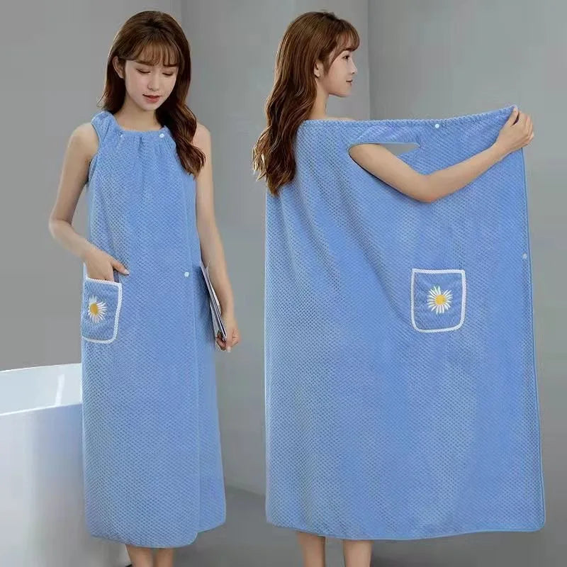 Practical Women's Bath Towel – Quick-Drying, Lightweight, and Portable for Home, Travel, Beach, or Gym Use