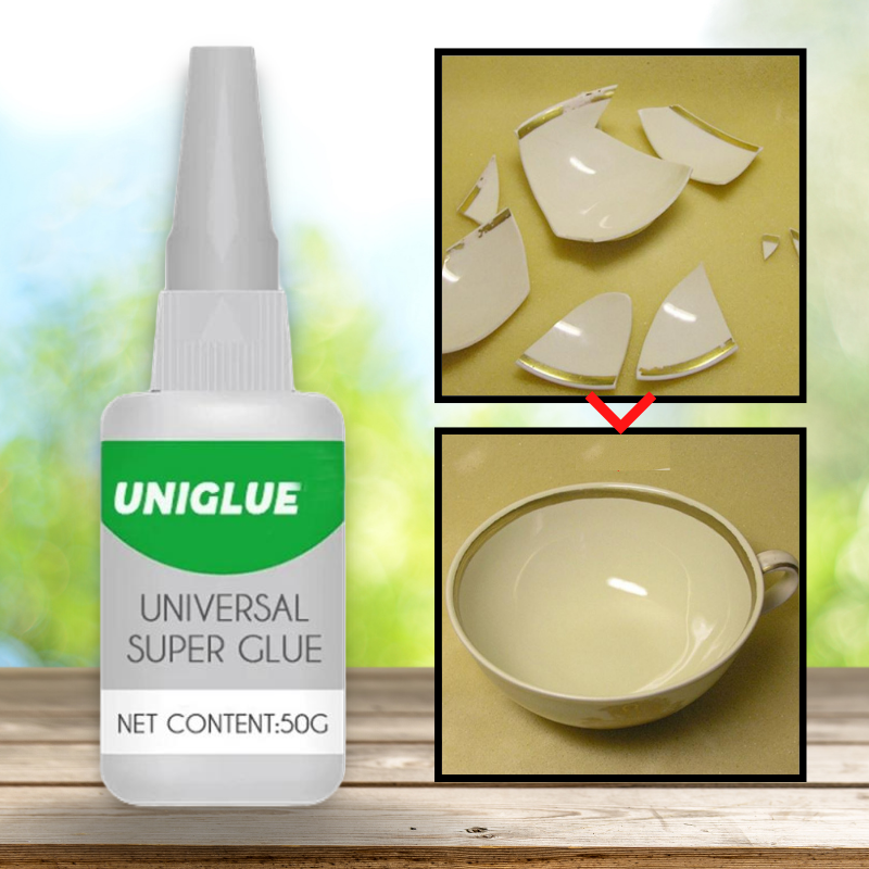 Multifunctionele superlijm - Sneldrogende superlijm voor alle oppervlakken, 50 ml, transparant, niet-giftige formule