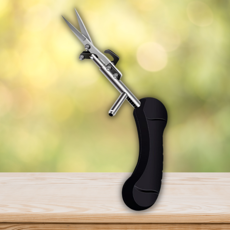 Ergonomische snoeischaar met koolstofstaalblad - snoeigereedschap voor efficiënt knippen met één hand