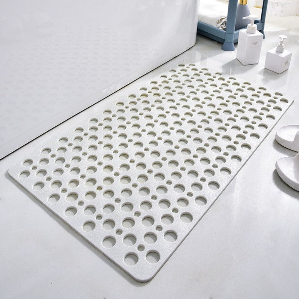 Luxury Anti-Slip Shower Mat – Hygienic, Mold-Resistant Bath Mat with Strong Suction Cups and Quick-Drainage Design