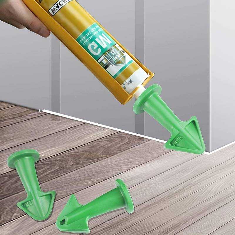 Silicone Instant Spray Tool Set met 3 mondstukken voor eenvoudig afdichten en gladmaken - herbruikbaar en gebruiksvriendelijk