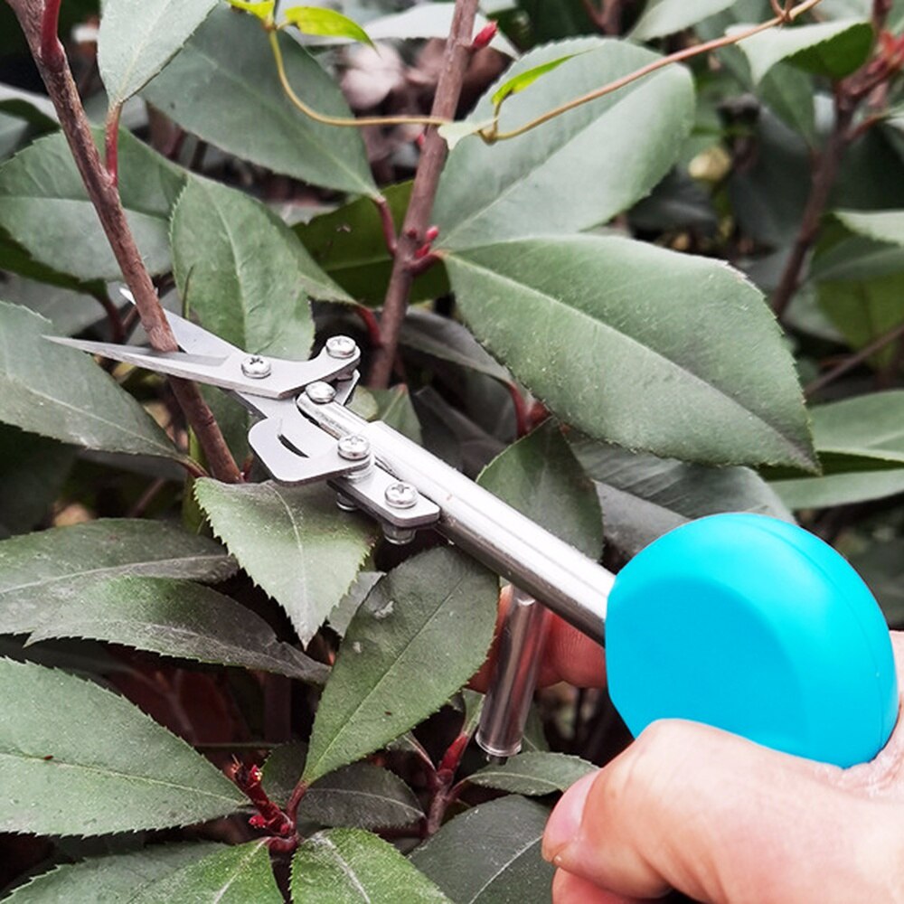 Ergonomische snoeischaar met koolstofstaalblad - snoeigereedschap voor efficiënt knippen met één hand