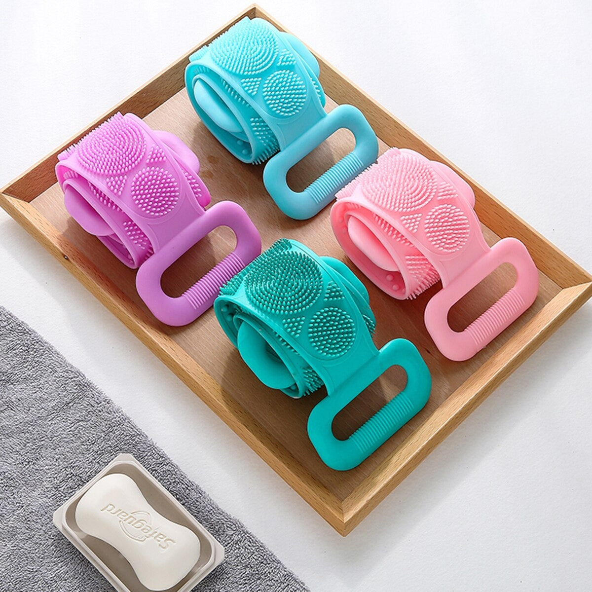 Massage Brush Pro – Exfoliating Silicone Body Scrubber for Radiant Skin