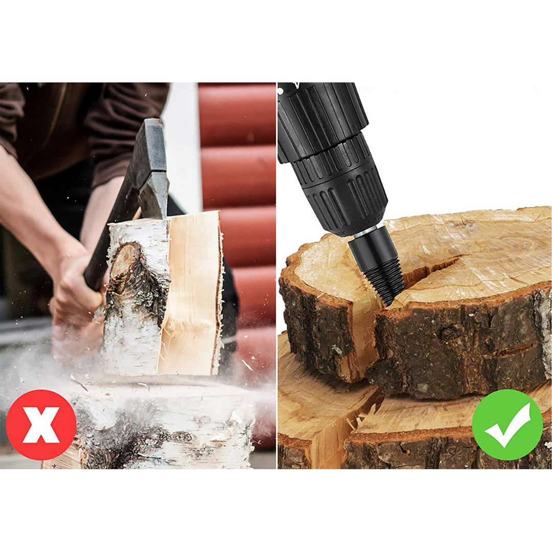 Krachtig houtkloofgereedschap met zeer precieze koolstofstalen constructie - Moeiteloos boomstammen splijten