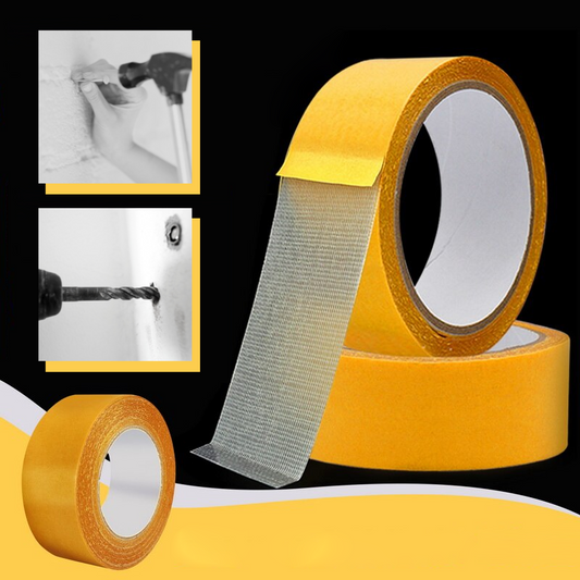 Supertape - Ultrasterke dubbelzijdige tape voor alle oppervlakken | Geen residu, gebruiksvriendelijk, laadvermogen van 9 kg