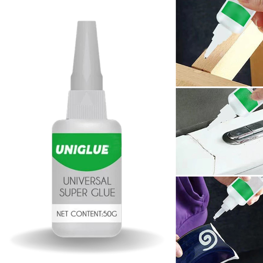 Multifunctionele superlijm - Sneldrogende superlijm voor alle oppervlakken, 50 ml, transparant, niet-giftige formule