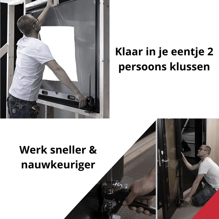 HandyAssistant verstelbaar hef- en klemgereedschap - 220 kg voor deuren, ramen, tegels en meer