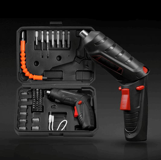 48-in-1 accuschroefboorset - compact & flexibel doe-het-zelf-gereedschap