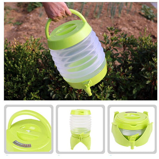 Opvouwbare watertank - 5,5 liter draagbaar BPA-vrij reservoir voor kamperen en buitenactiviteiten