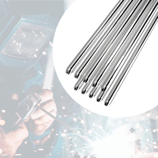 Aluminium lasstaven - 50cm lengte, 2mm diameter, eenvoudig te gebruiken voor sterke corrosiebestendige metaalverbindingen