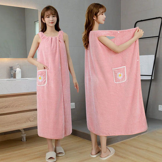 Practical Women's Bath Towel – Quick-Drying, Lightweight, and Portable for Home, Travel, Beach, or Gym Use