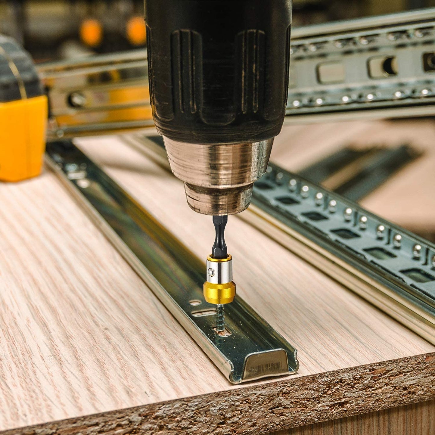 Magnetische schroefring voor het veilig vasthouden van schroeven - compatibel met kruiskop-, zeskant-, torx- en gleufbits