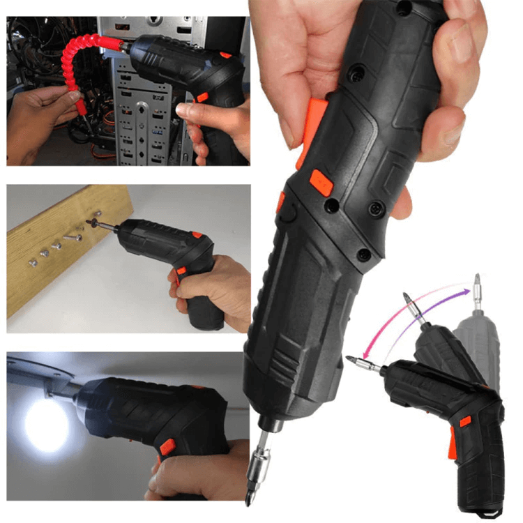 48-in-1 accuschroefboorset - compact & flexibel doe-het-zelf-gereedschap