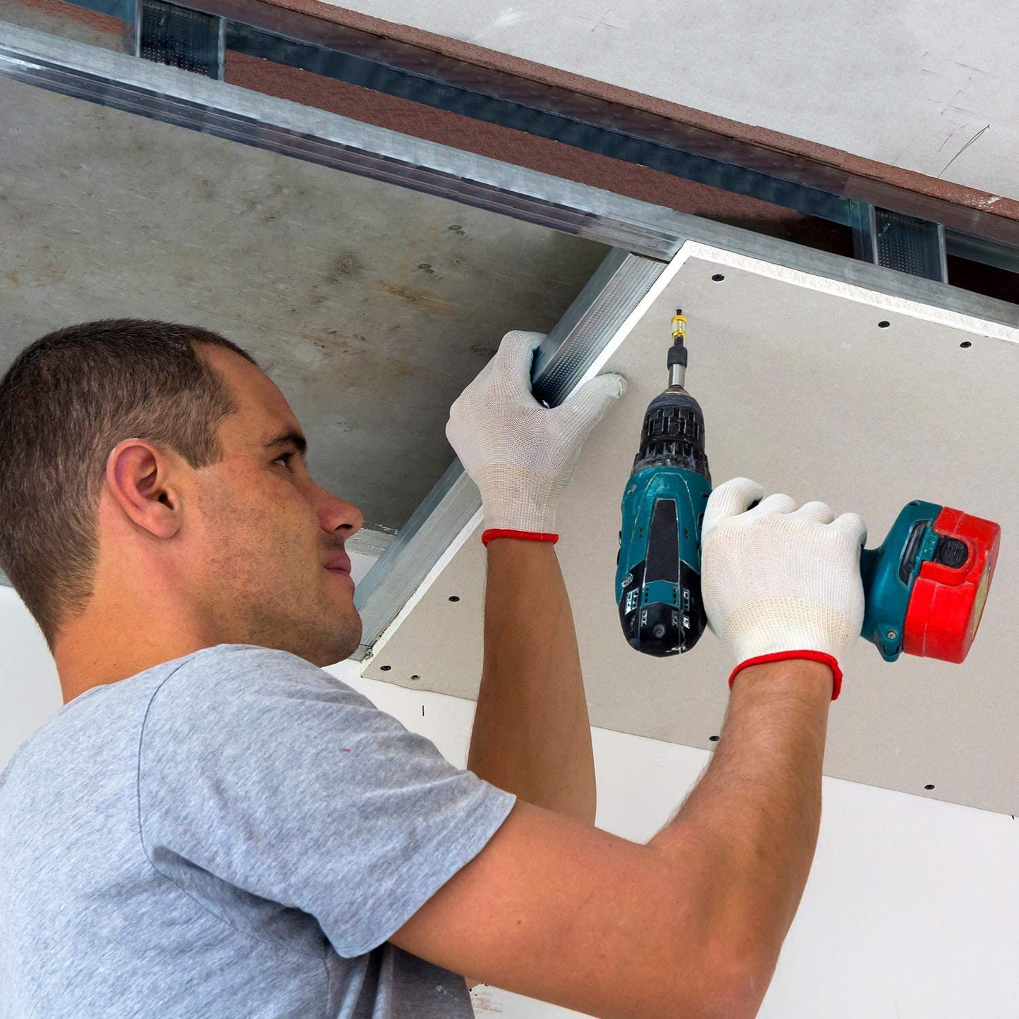Magnetische schroefring voor het veilig vasthouden van schroeven - compatibel met kruiskop-, zeskant-, torx- en gleufbits